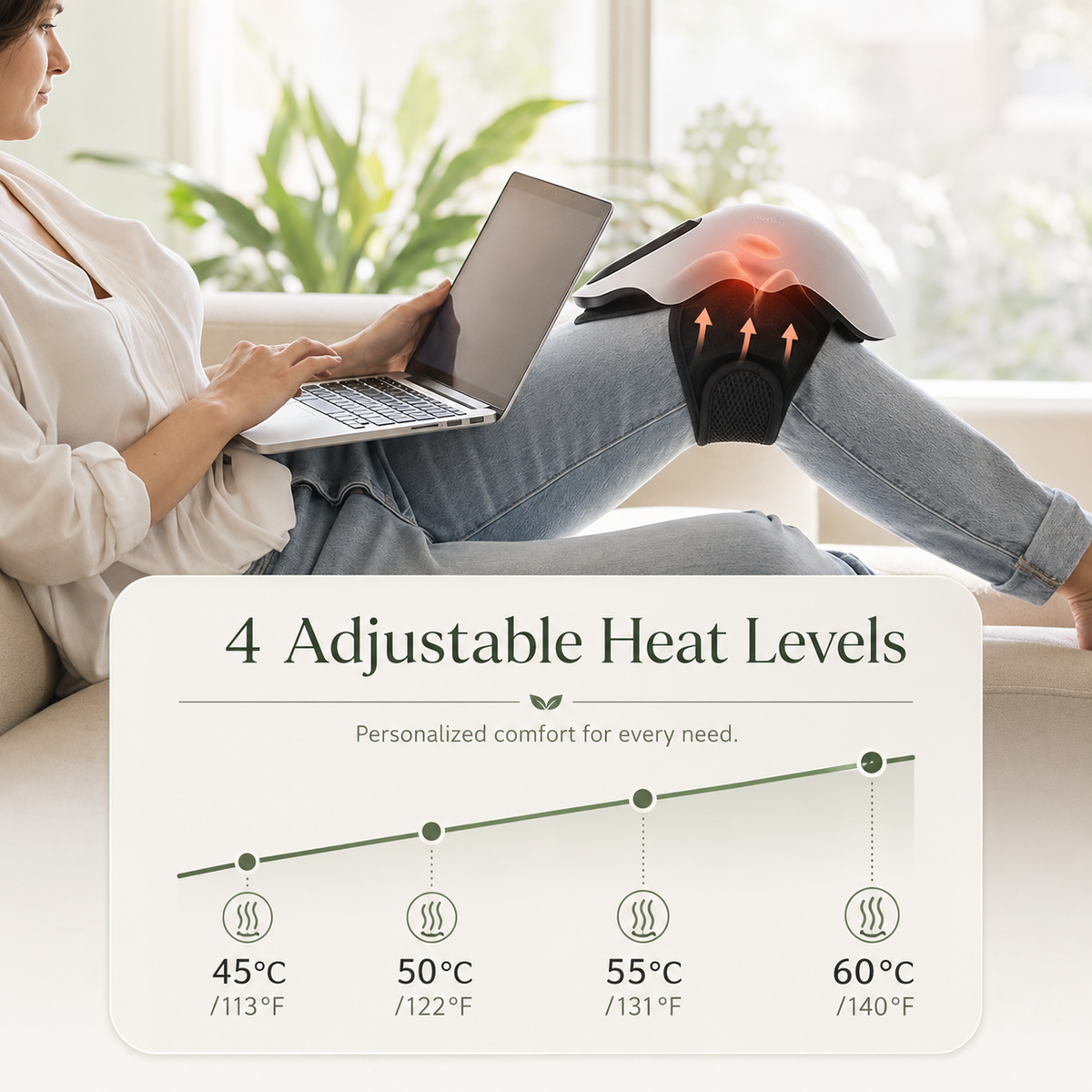 Kinoviax Heated Joint Therapy Massager
